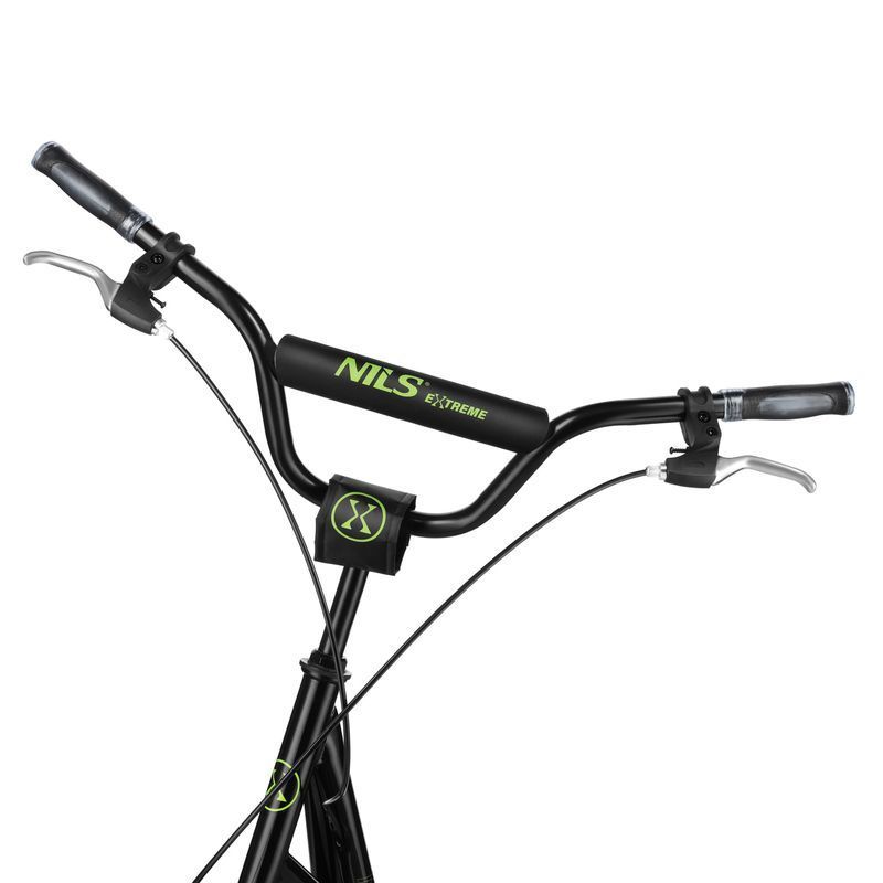 Scooter mit gepumpten Rädern, WH10201, NILS EXTREME, Farbe schwarz-grün