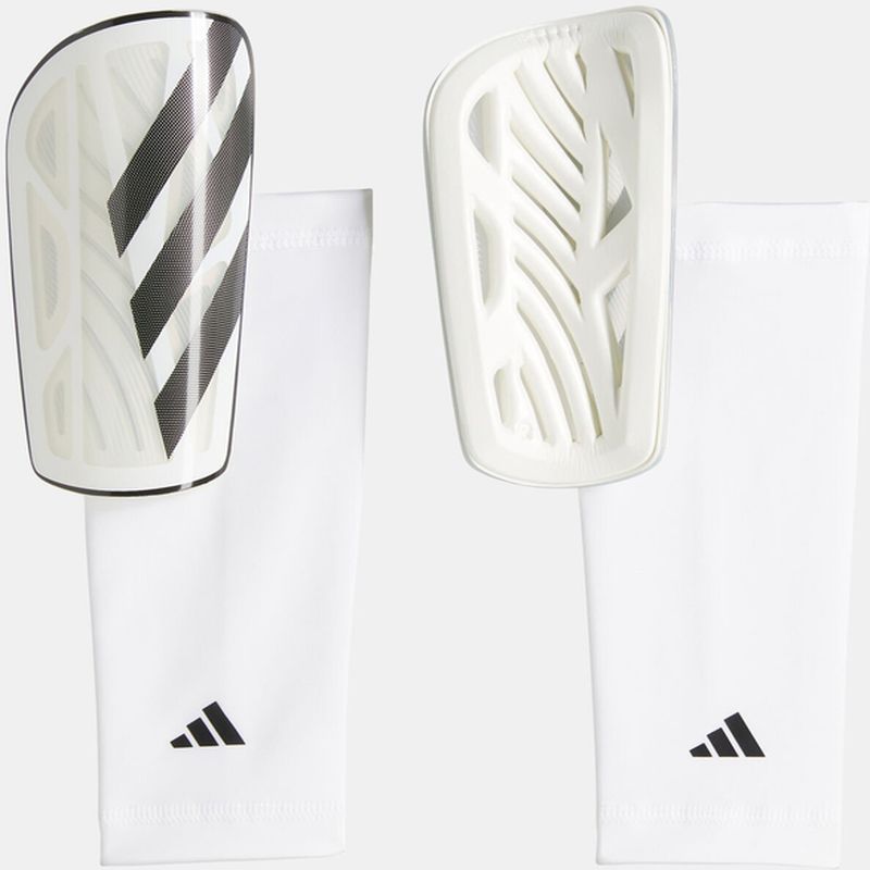 Fotbalový chránič Adidas Tiro SG LGE, černobílý