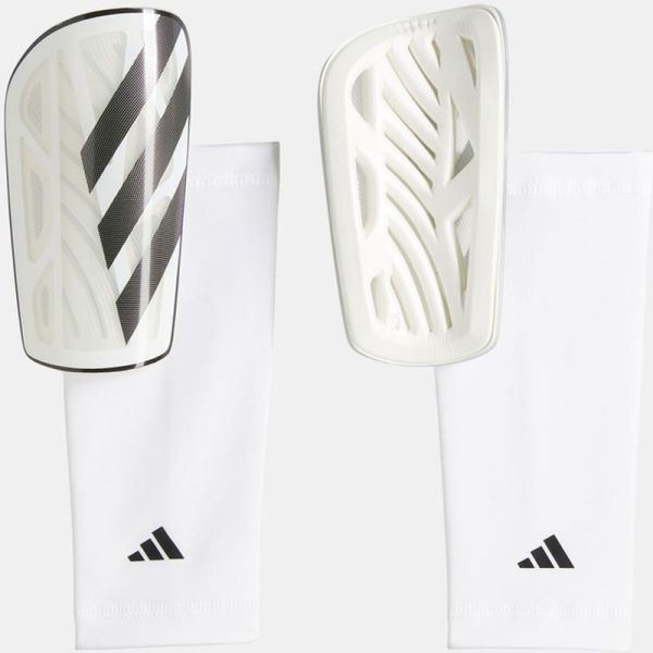 Fotbalový chránič Adidas Tiro SG LGE, černobílý Fotbalový chránič Adidas Tiro SG LGE, černobílý