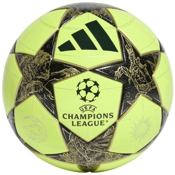 Fotbalový míč Adidas UCL Club, žluto-černý