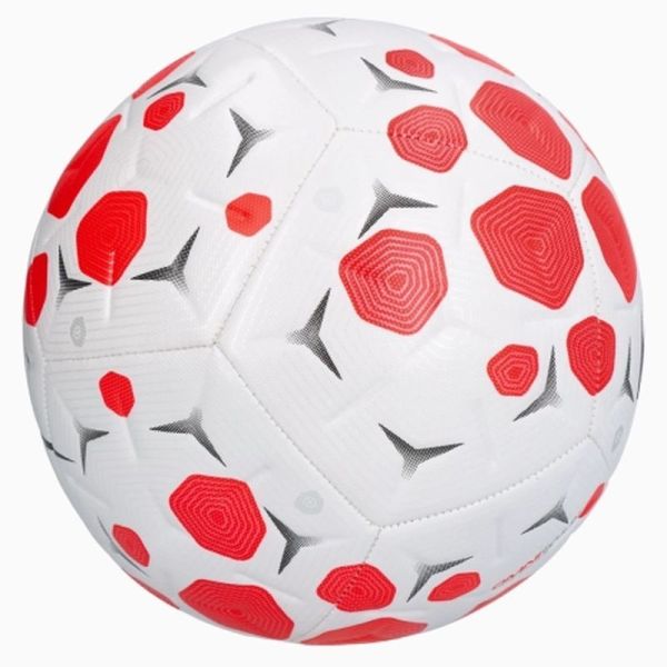 Nike Academy Fußball, rot, weiß und grau