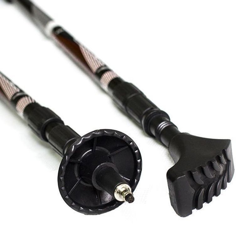 NILS Nordic Walking Stöcke, NW608, Farbe schwarz