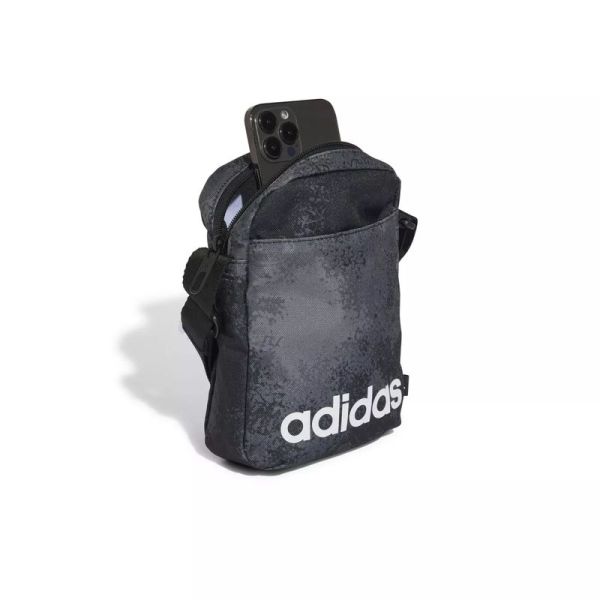 Sáček Adidas Lin G ORG, JV5274, šedočerná barva Sáček Adidas Lin G ORG, JV5274, šedočerná barva