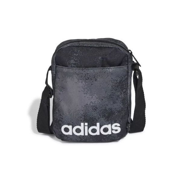 Sáček Adidas Lin G ORG, JV5274, šedočerná barva