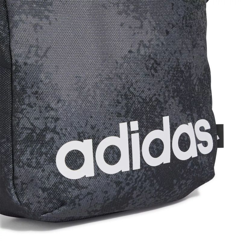 Sáček Adidas Lin G ORG, JV5274, šedočerná barva