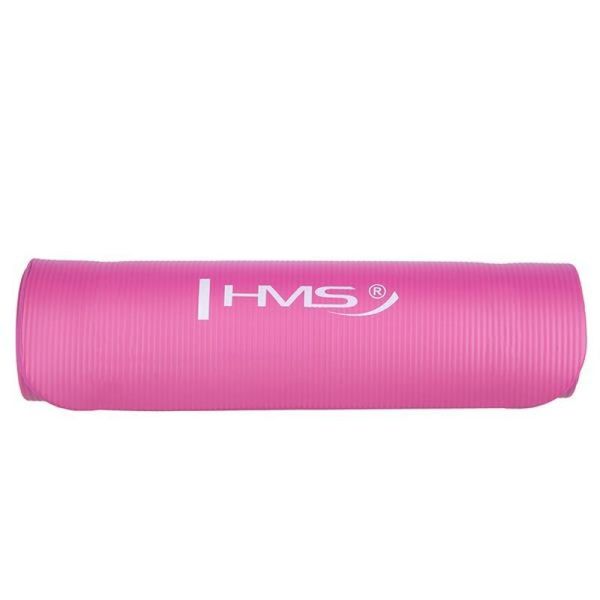 Fitness podložka HMS YM03, růžová barva