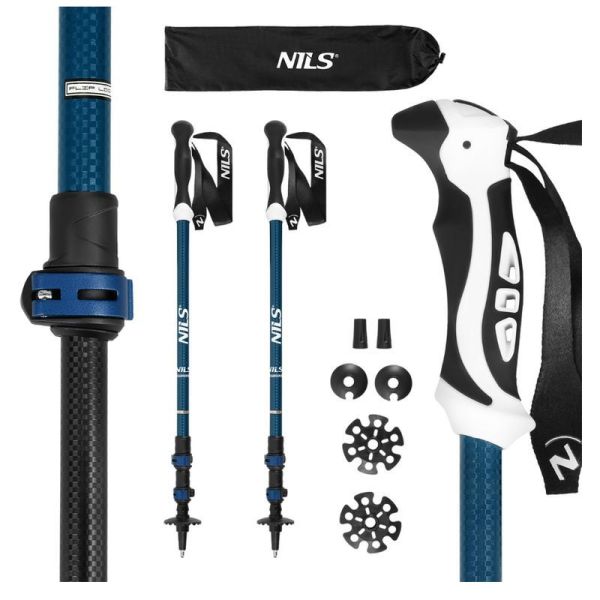 Nils-Trekkingstöcke, TK8601, Farbe blau