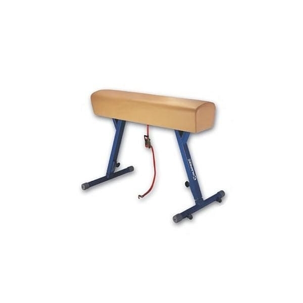 Gymnastikpferd ohne Zügel, Naturleder