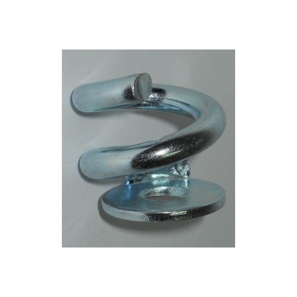 Befestigungshaken für Tornetz (auf einer Unterlage)