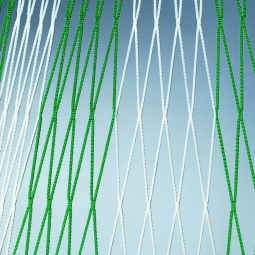 Fußballtornetz, 5,15 x 2,05 m, Polypropylen, Schnurstärke 4 mm, Breite. 80/150 cm