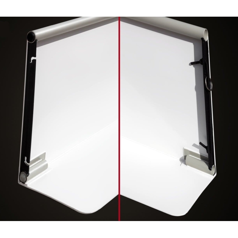 Satz professioneller 20 x 40 Unihockey-Spielfeldbänder - IFF-geprüft