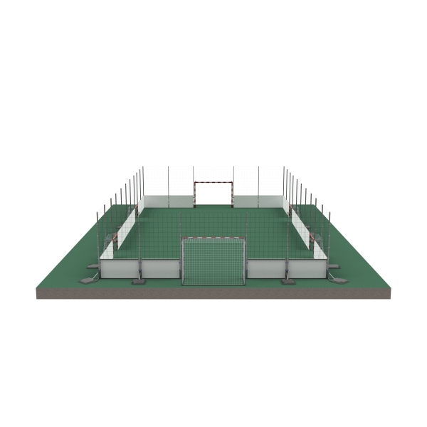 Mini portable soccer field