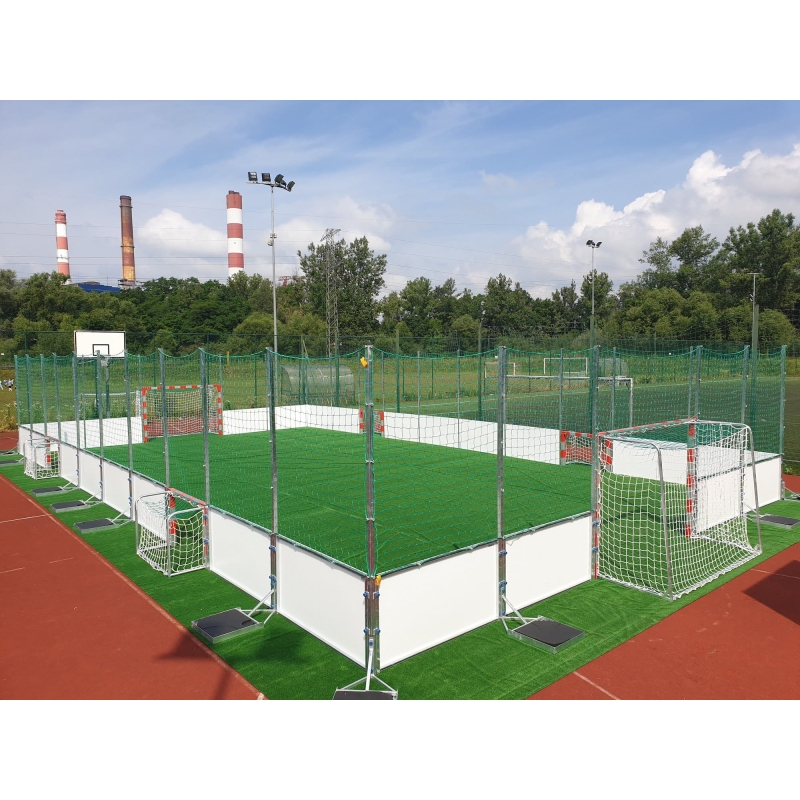 Tragbares Mini-Fußballfeld