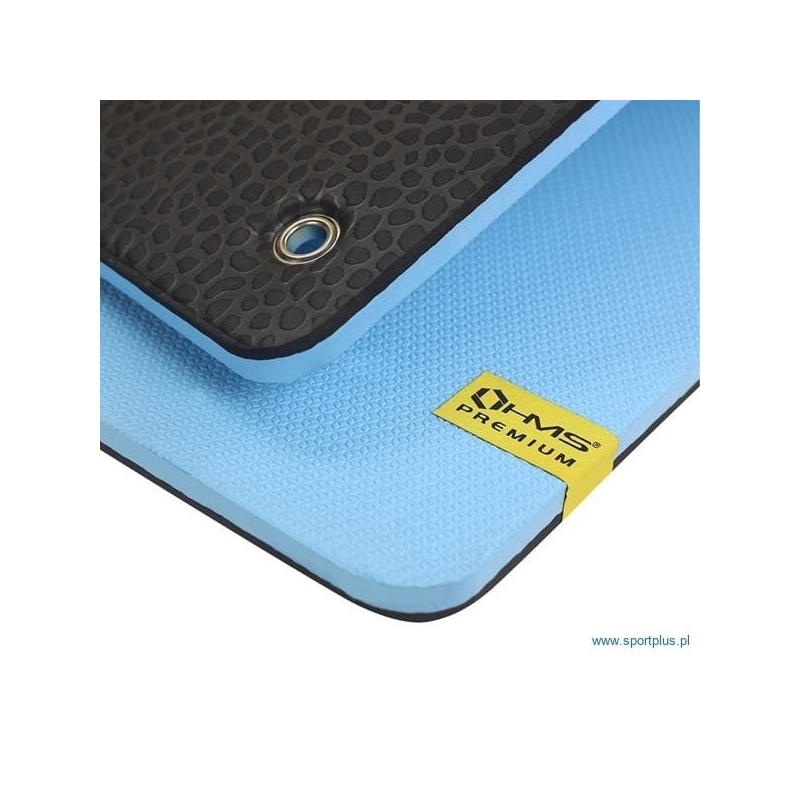 HMS MFK02 gymnastic mat with holes, blue-black color