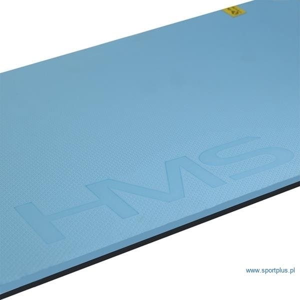 HMS MFK02 Gymnastikmatte mit Löchern, Farbe blau-schwarz