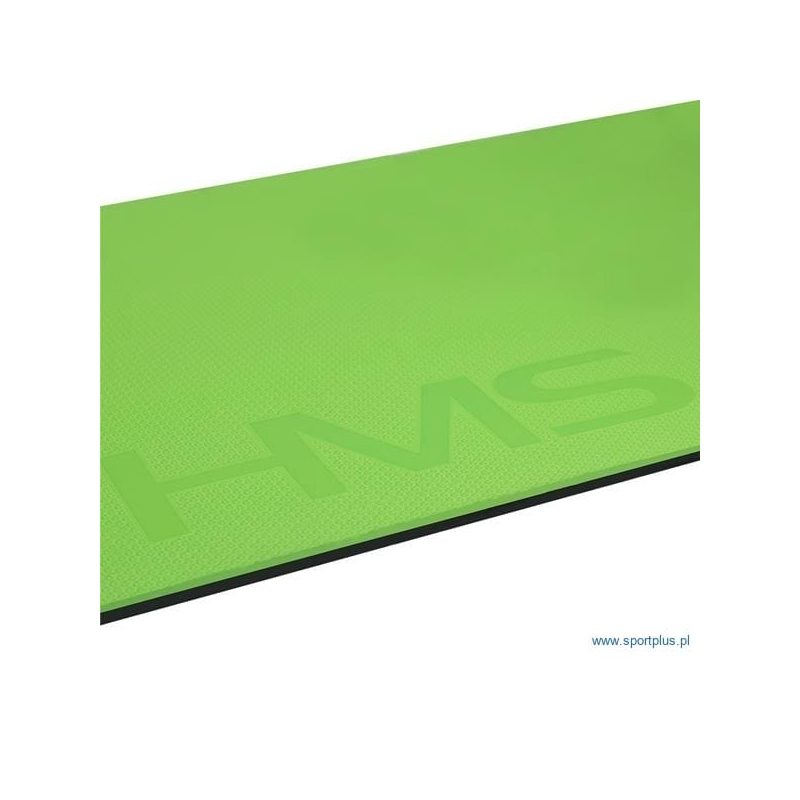 HMS MFK03 gymnastic mat with holes, green-black color