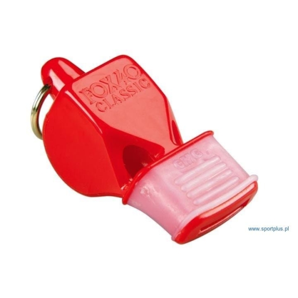 Fox 40 Classic CMG whistle with cord , red.