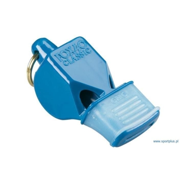 Fox 40 Classic CMG whistle with cord , blue color