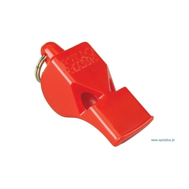 Fox 40 Classic Safety whistle with cord , red.