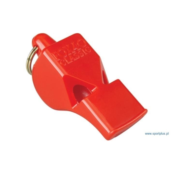 Fox 40 Classic Safety whistle with cord , red.