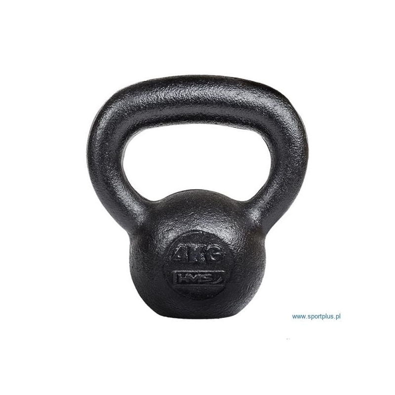 HMS Gusseisen Kettlebell 4 kg