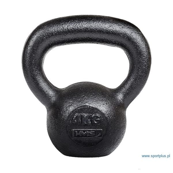 Kettlebell liatinový HMS 4 kg