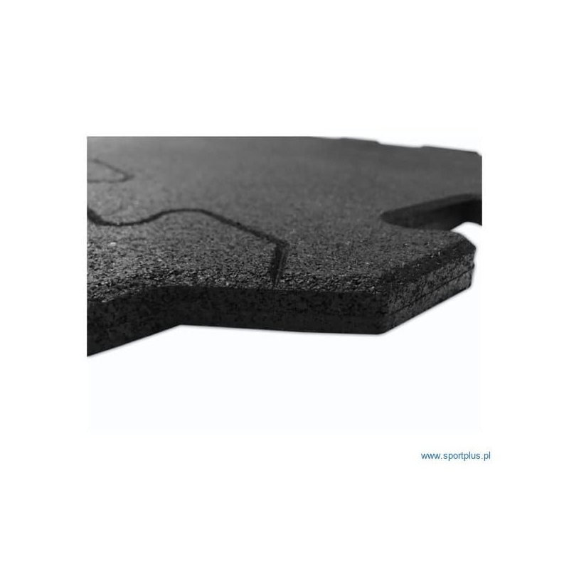 Puzzle rubber mat 15 mm thick