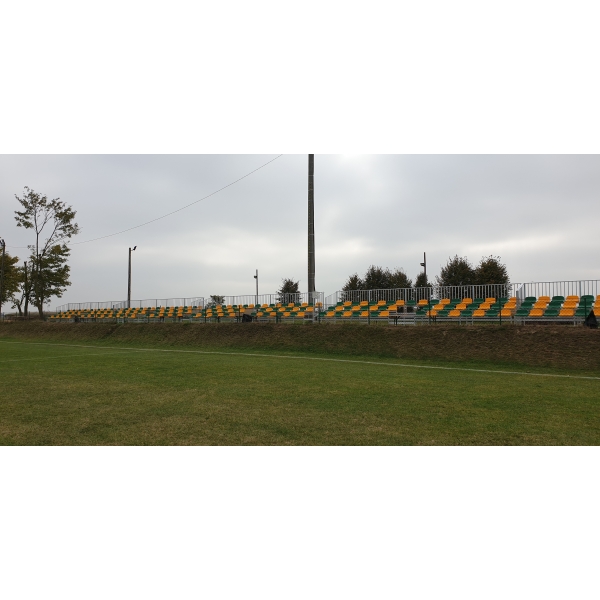 Feste Tribüne mit Kunststoffsitzen TZ