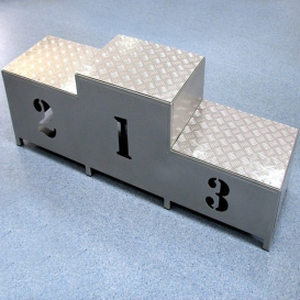 Sportpodeste für die Sieger