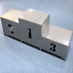 Sportpodeste für die Sieger