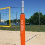 Ausrüstung für Beachvolleyballplätze